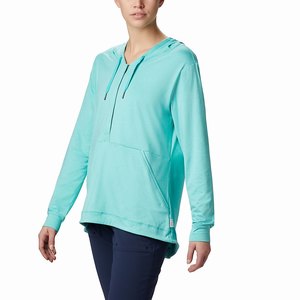 Columbia PFG Reel Relaxed™ Hoodie Dam LjusGröna (UZQYN9087)